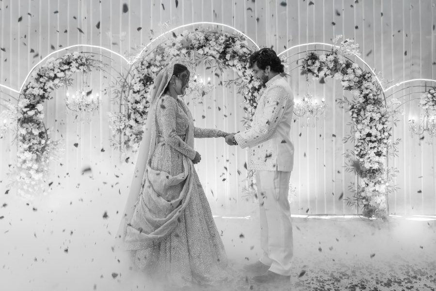 Wedding photograph by Seven Stories Production